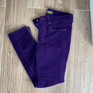 Ralph Lauren Rugby skinny corduroy ankle pant. Excellent condition